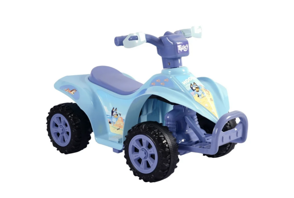 Bluey ATV Quad Battery Powered Ride-On, walmart black friday deals